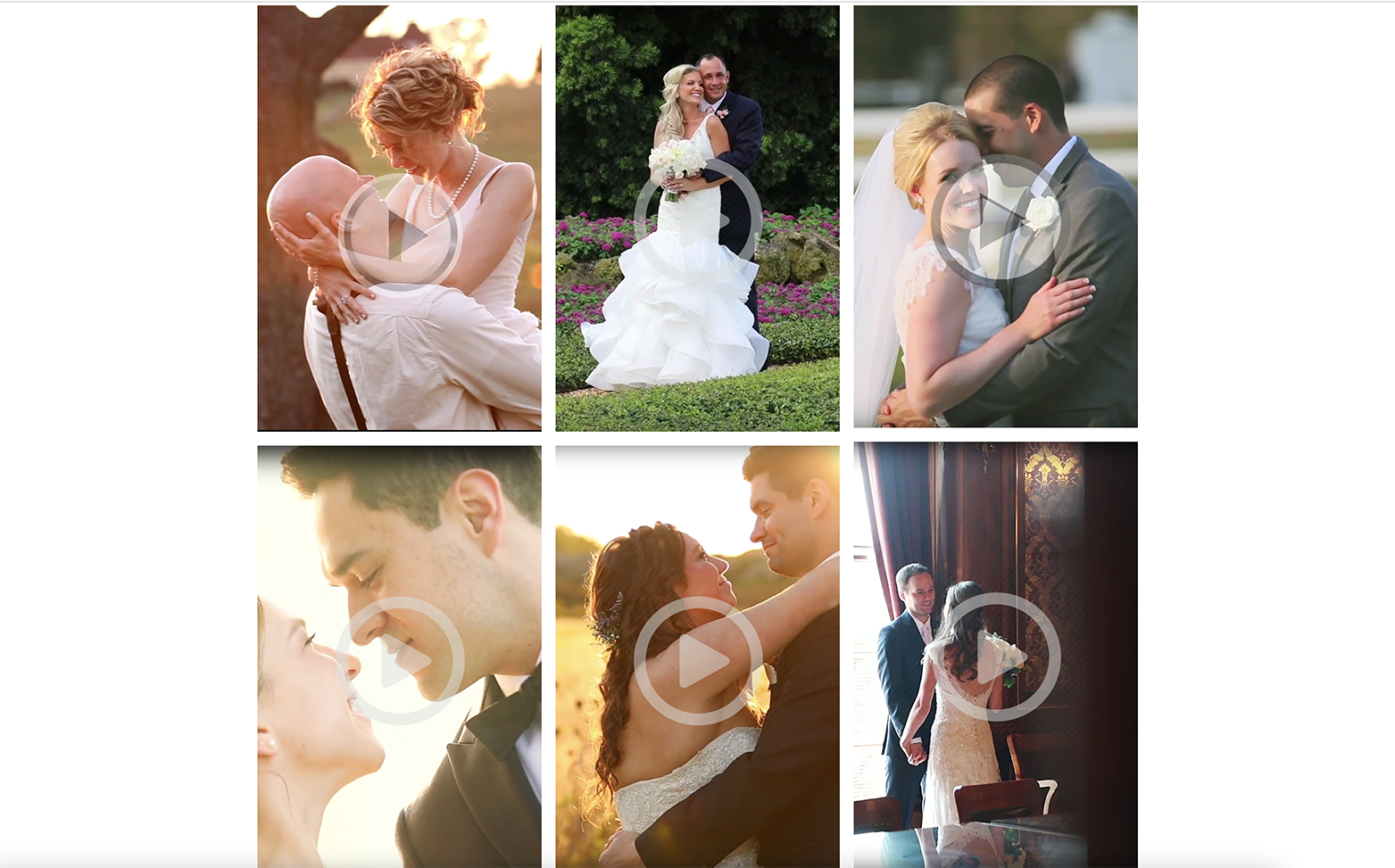 Wedding Video Website